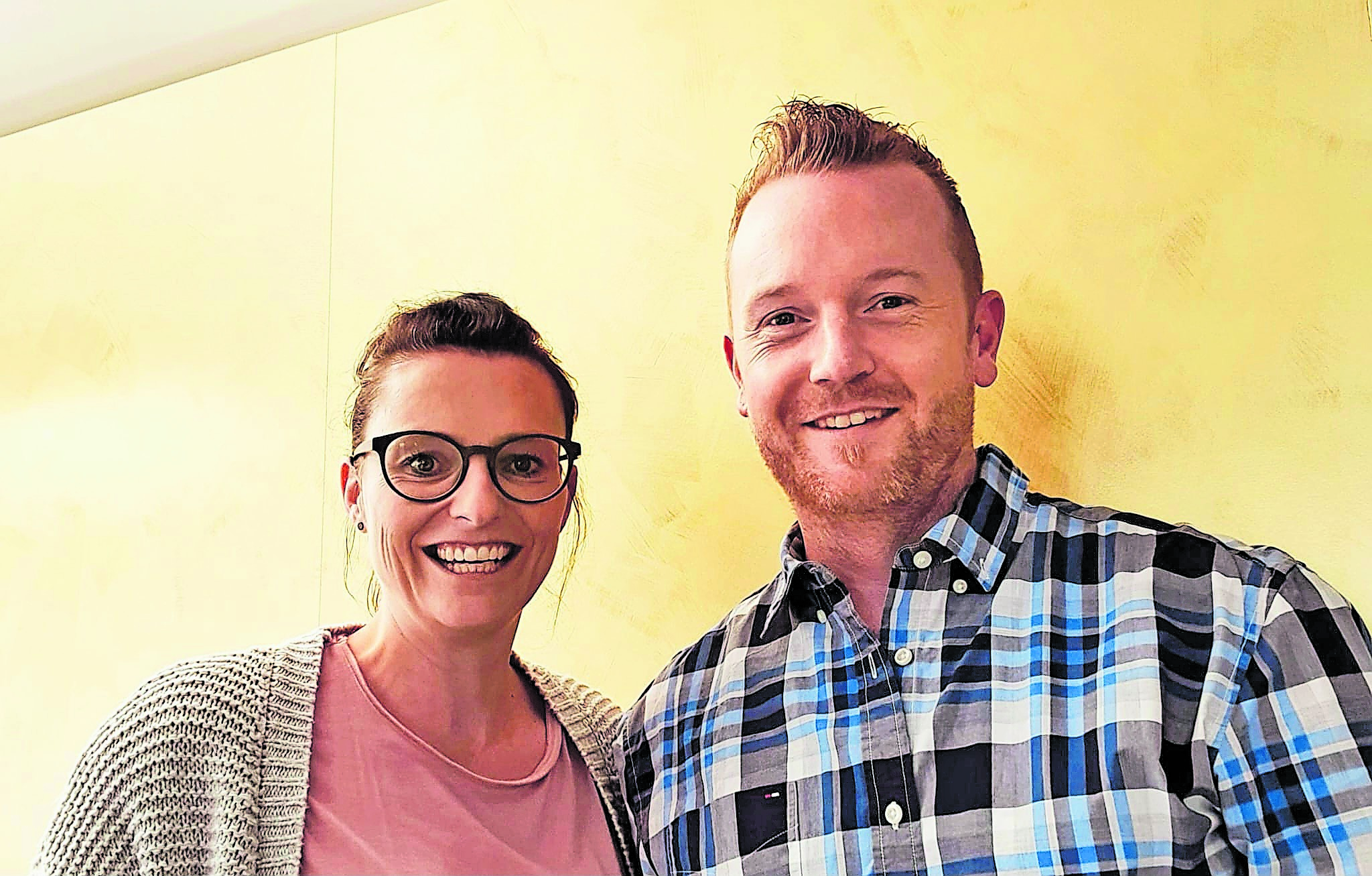 Rico Peter und Fabienne Meyer