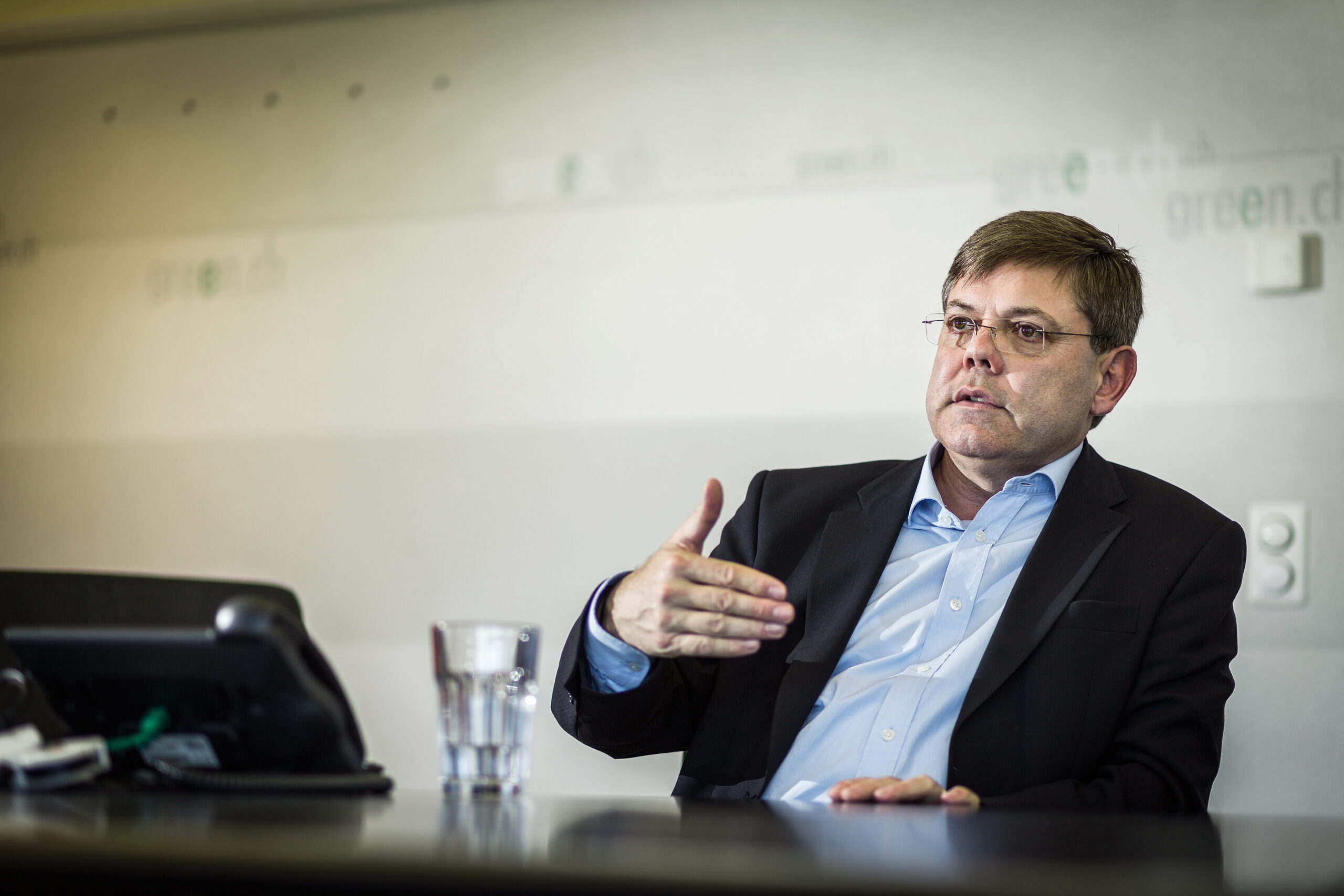 Franz Grüter und Guido Honegger, green.ch Brugg