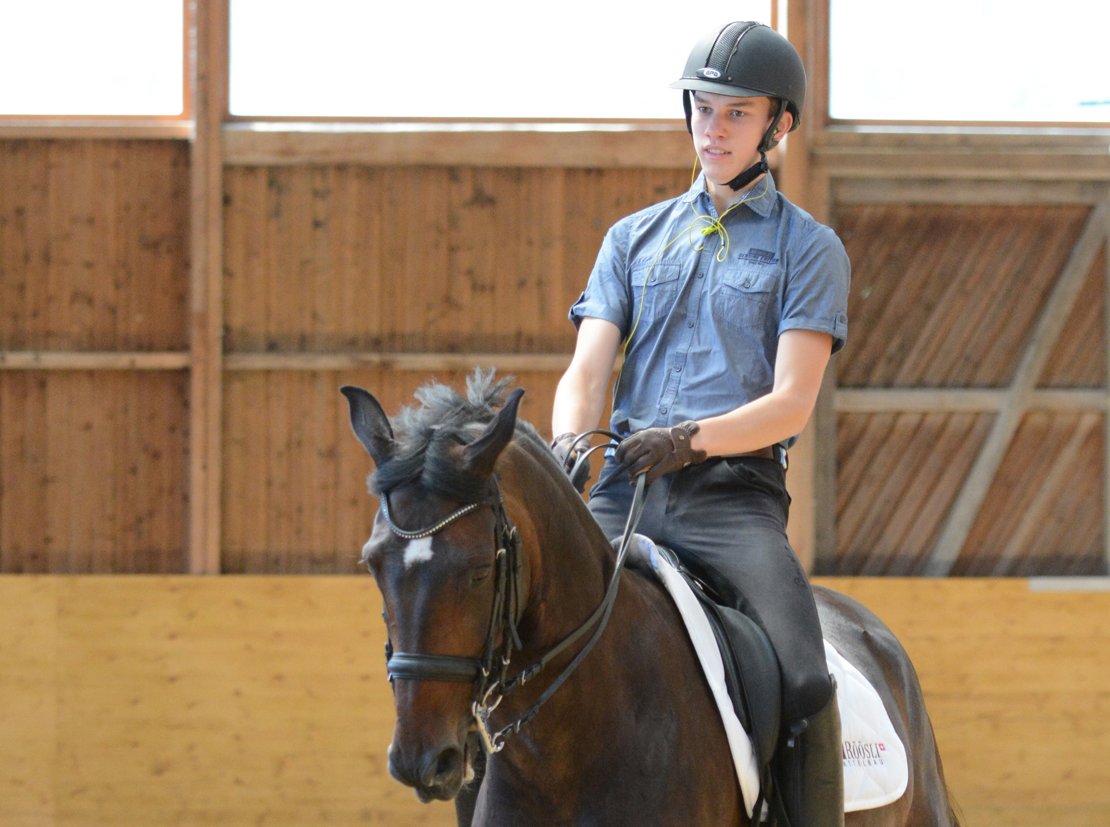Reiten
Training mit Lars und Marianne Bürgler und Remember Passion
Juli 2018